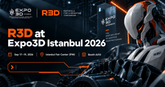 R3D at Expo3D Istanbul 2026: Redefining What’s Possible with 3D Printing Materials